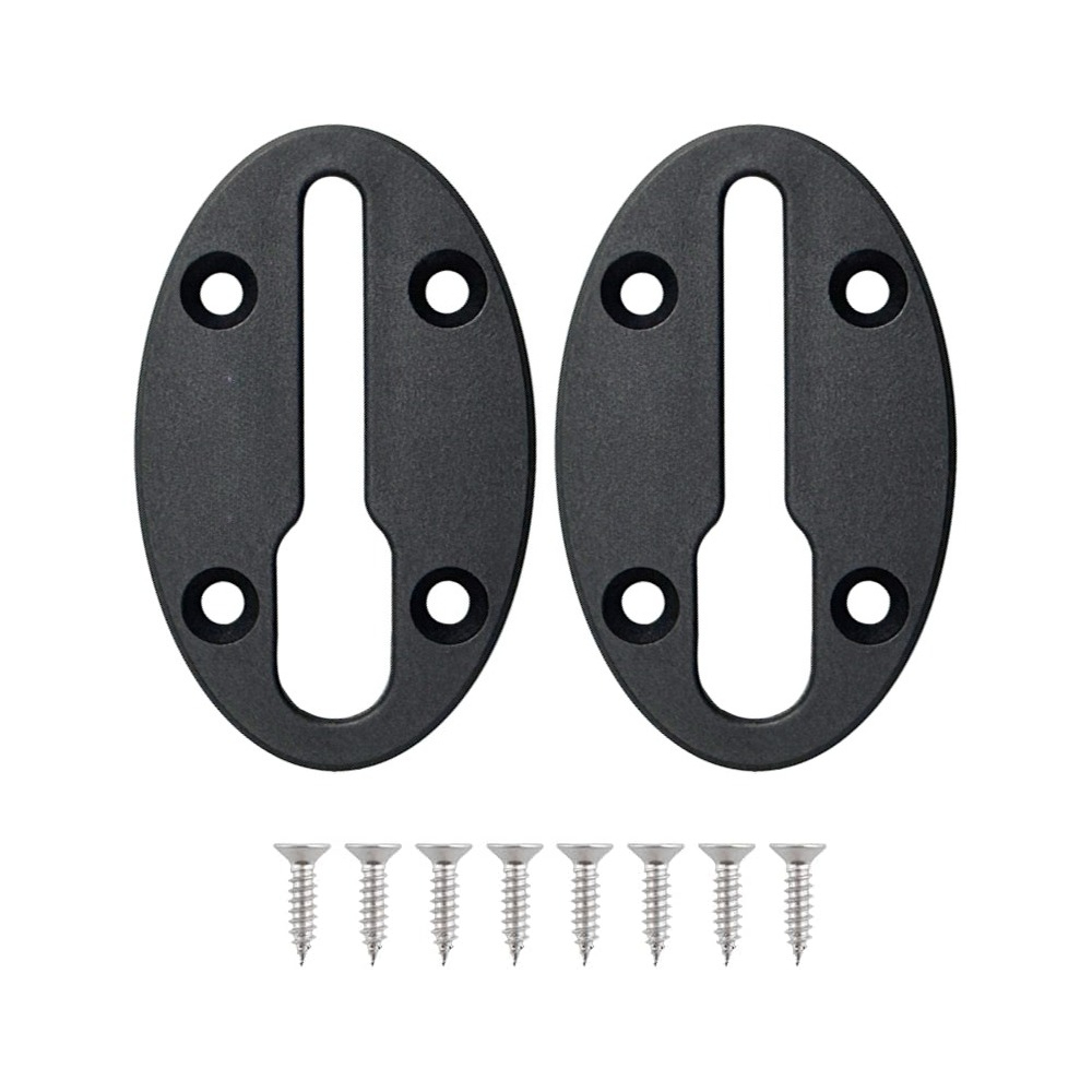 Fishing Kayak Rod Holder - 낚싯대 홀더용 3인치 카약 트랙 2개,