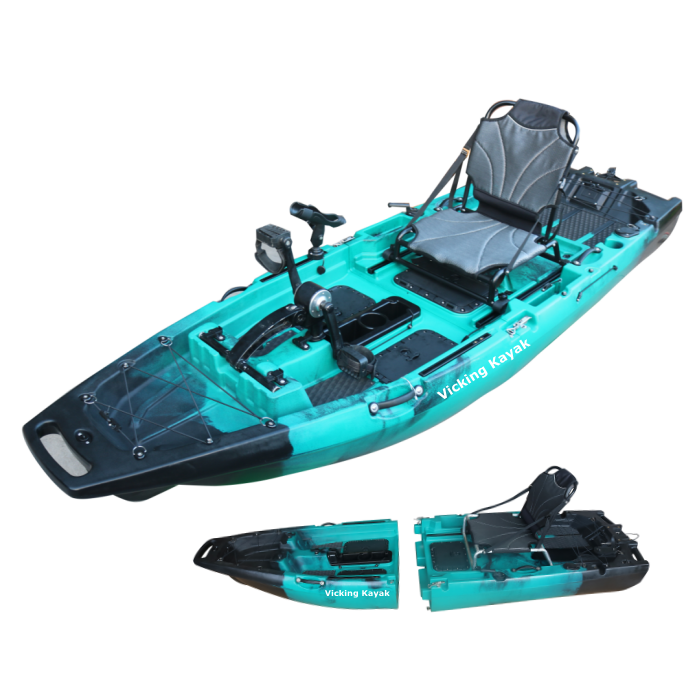 Fishing Kayak Paddle - 2025 신형 모듈식 카약 9.5피트 페달