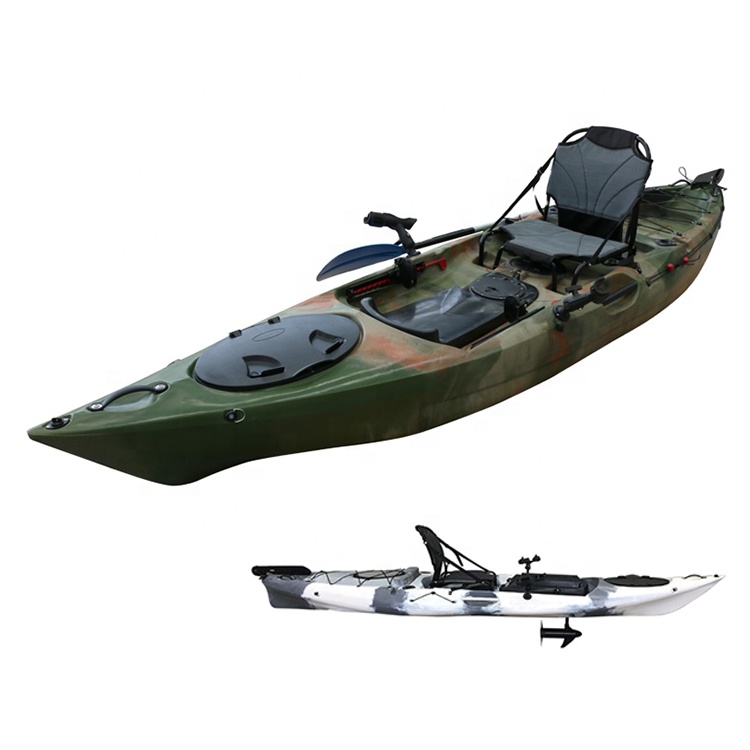 Fishing Kayak Sit On Top - 12.46' 카약은 전동 카약이 장착된 최고