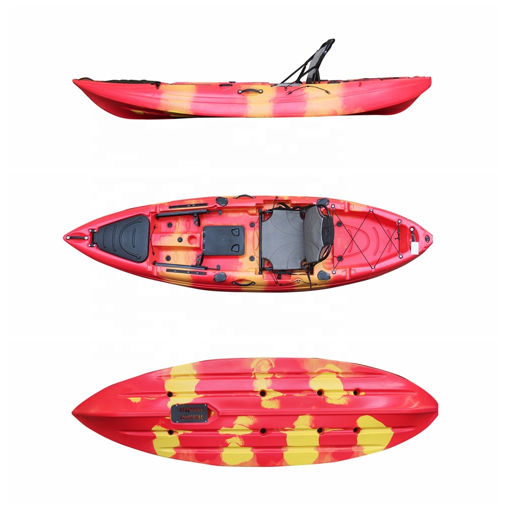 Fishing Kayak Sit On Top - 10피트 한 사람은 판매용 방향타 시스템이
