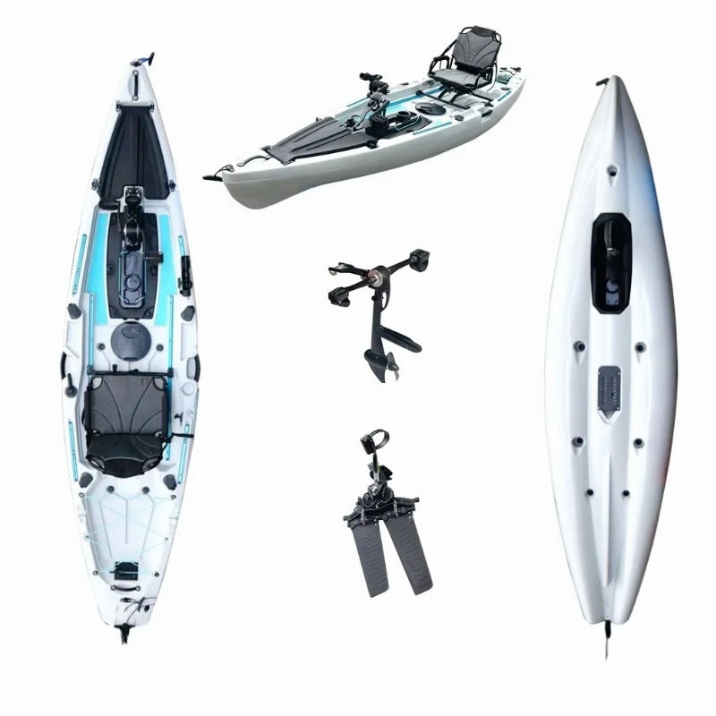 Fishing Kayak Sit In - 바이킹 12피트 페달 드라이브 카약 싯온탑