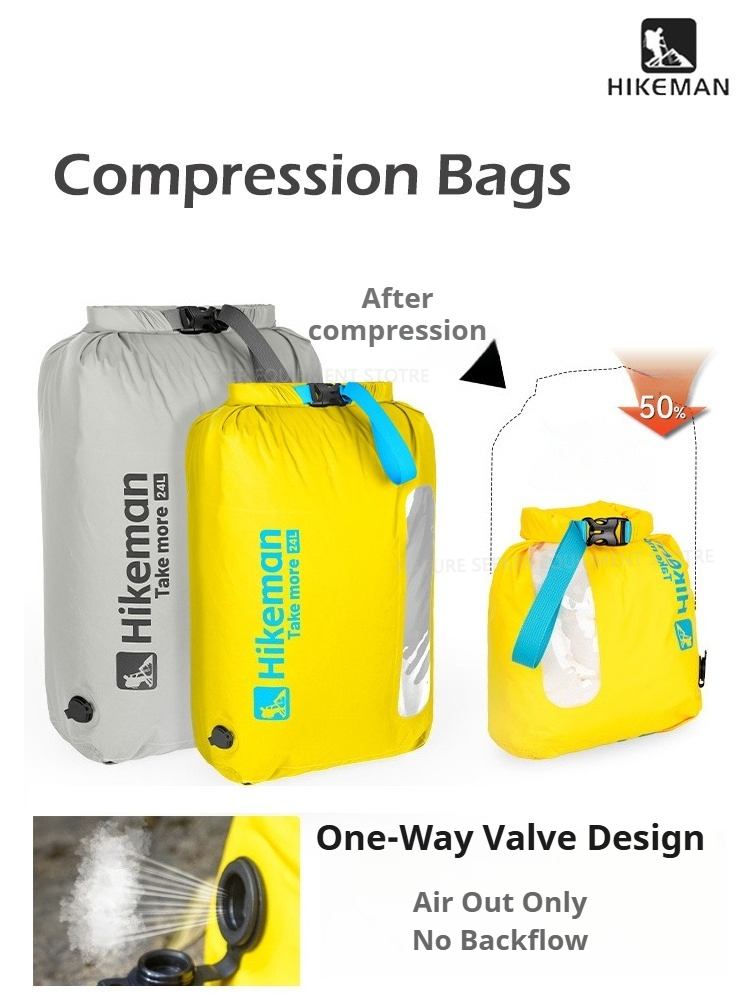 Fishing Kayak Storage Bag - 하이키맨 진공 압축 백 (일방향 밸브,