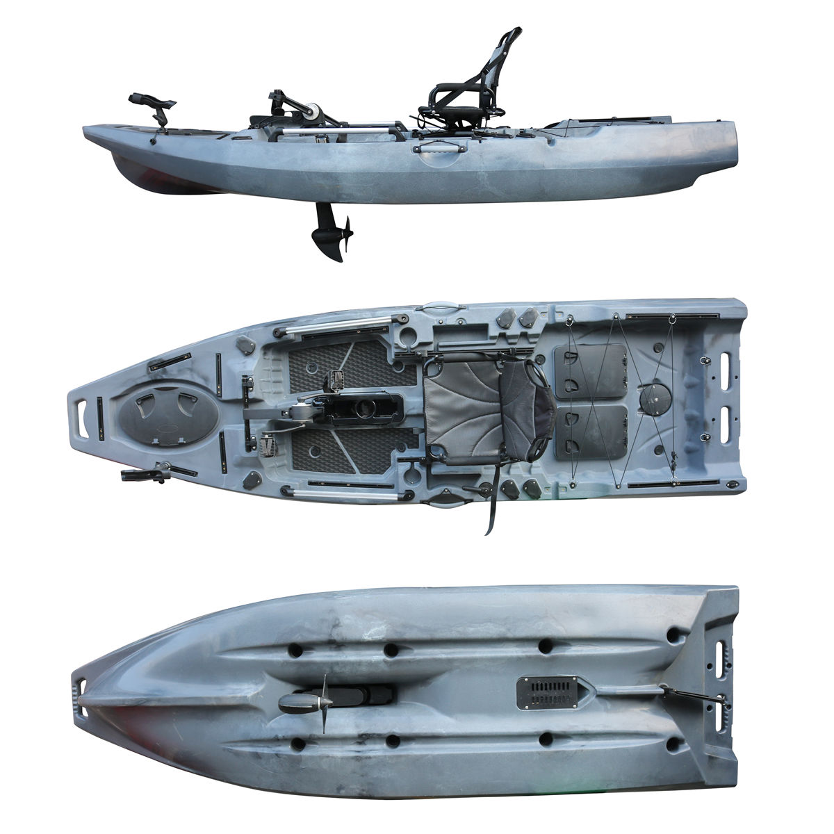 Fishing Kayak Sit On Top - 바이킹 2026 1인용 낚시 카약 페달