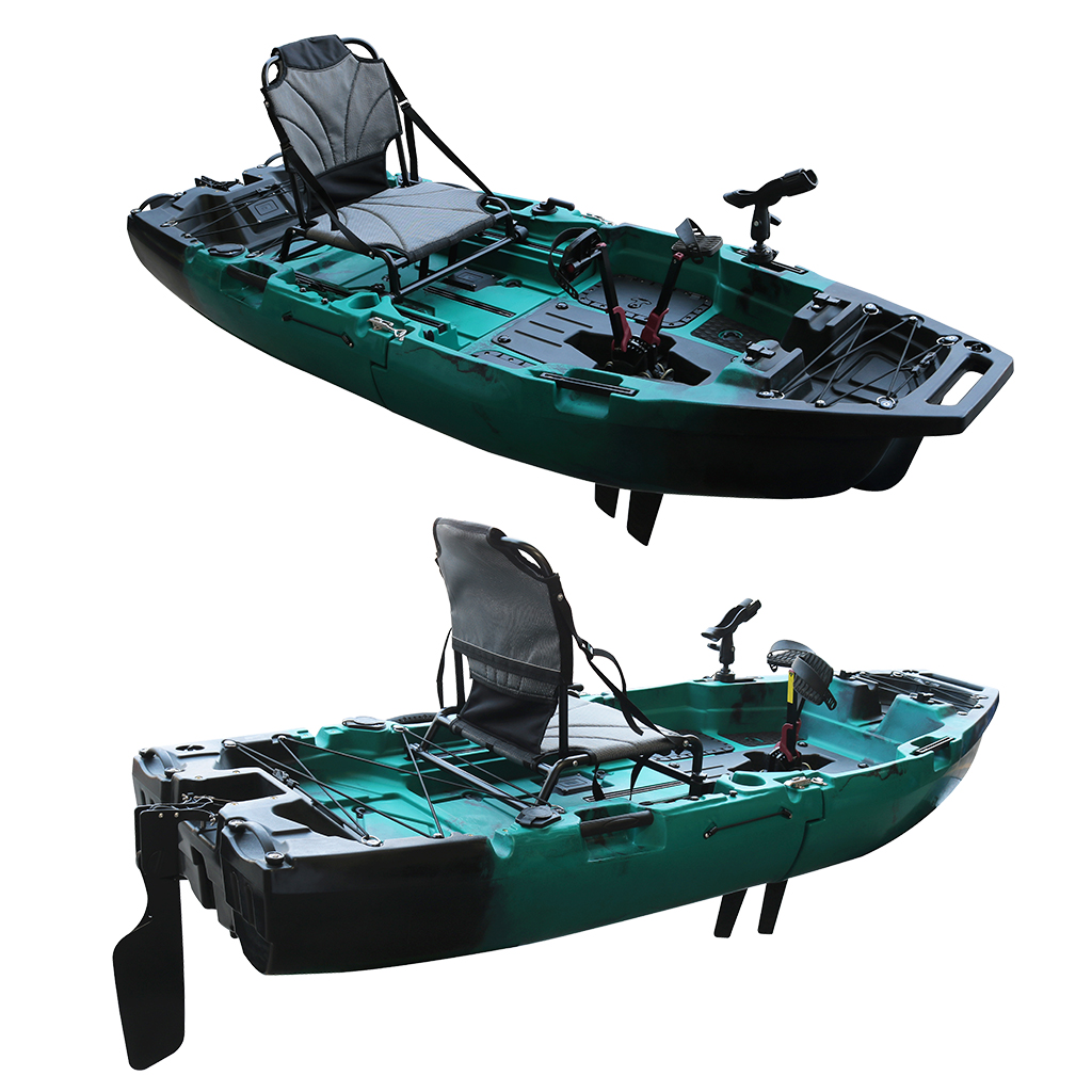 8피트 2.5미터 HDPE 모듈식 싯온탑 카약 1인용  - Fishing Kayak Paddle 리뷰 및 가격