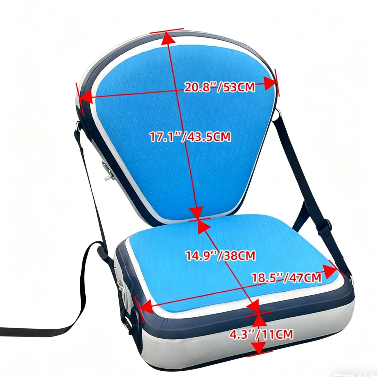 조절 가능한 PVC 카약 시트 풍선 보트 의자 인체공학 - Fishing Kayak Seat 리뷰 및 가격