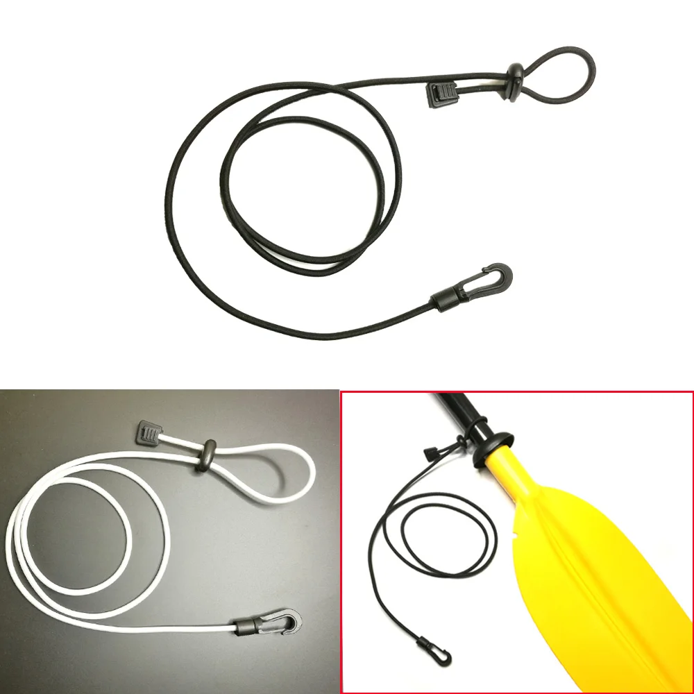 1.2M 카누 카약 패들 가죽 끈 클립, 안전 낚싯대  - Fishing Kayak Paddle Leash 리뷰 및 가격