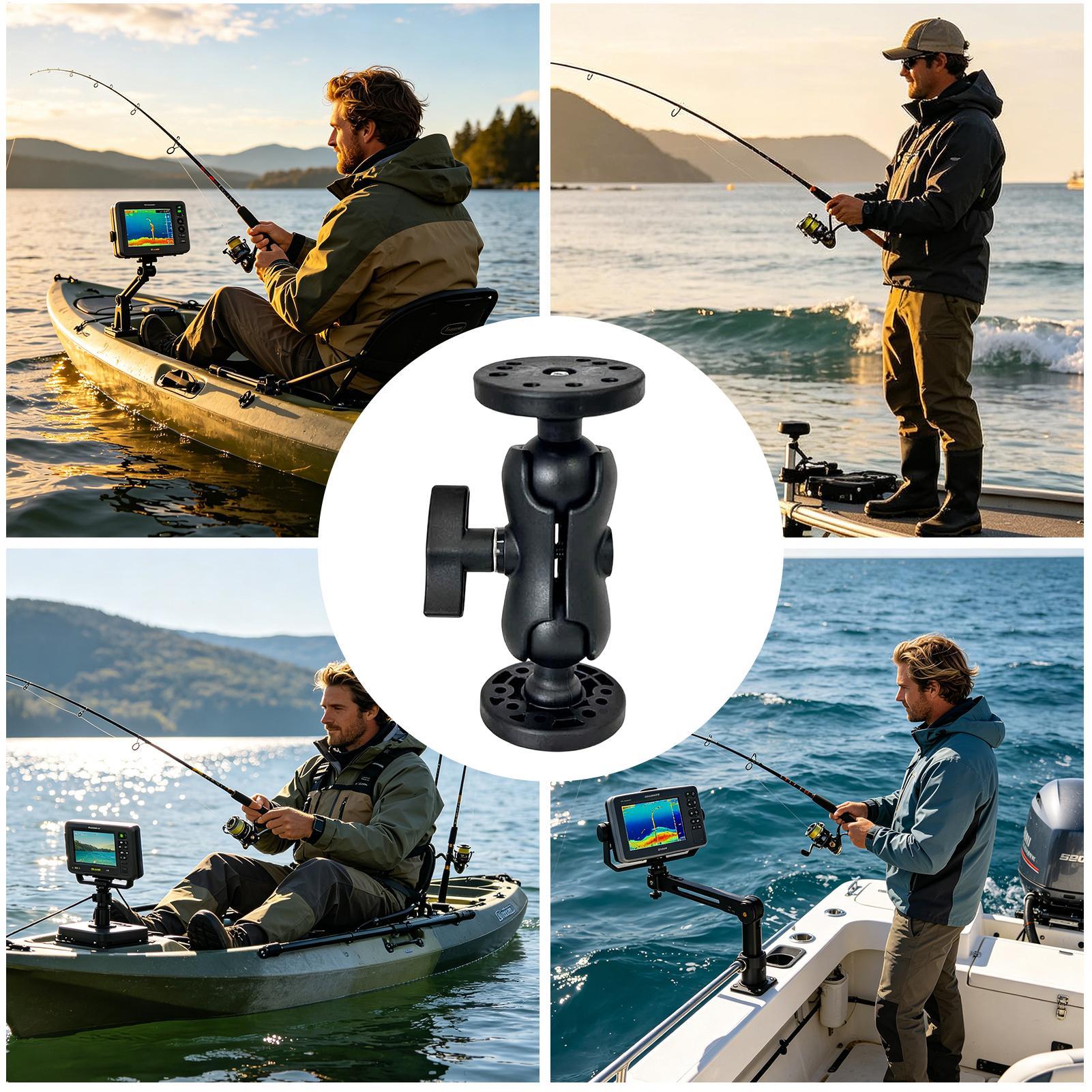 카약 어군탐지기 마운트 360도 조절 가능 카약 트랜스 - Fishing Kayak Fish Finder Mount 리뷰 및 가격