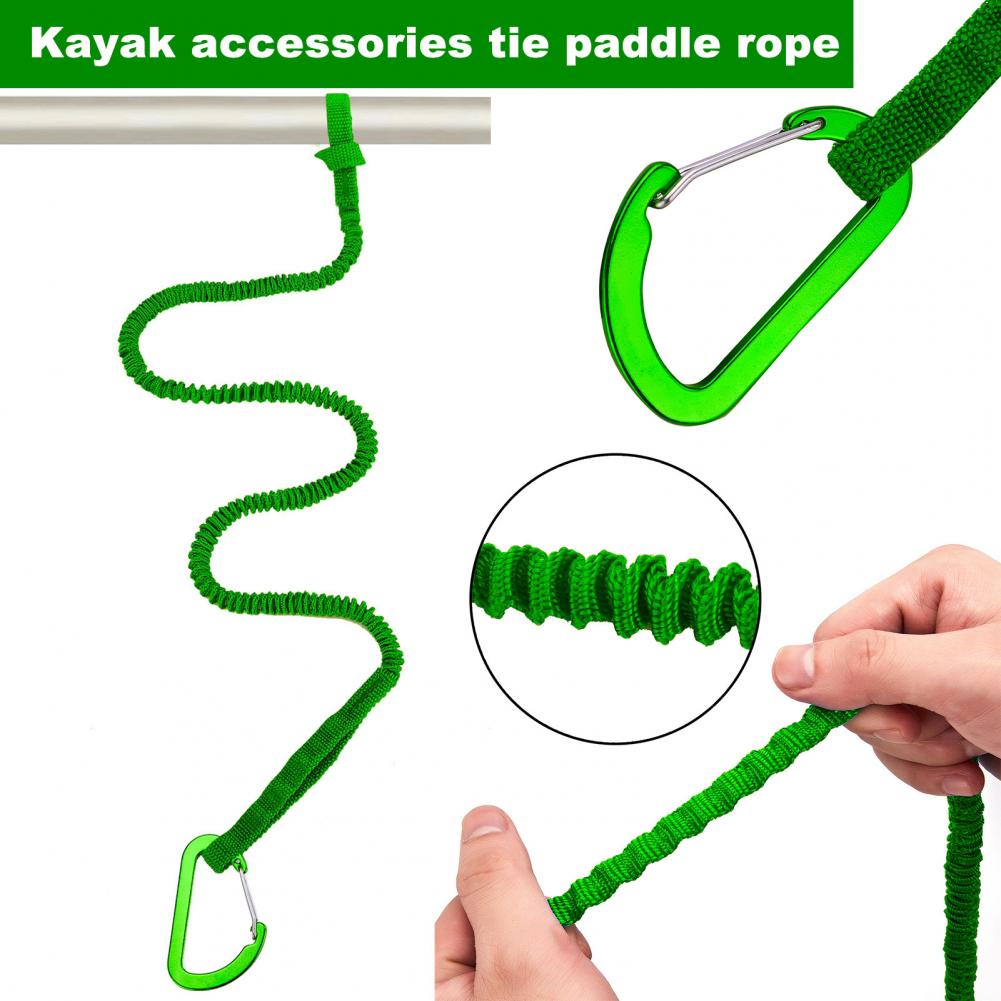 1/2/4Pcs 안전 후크가있는 카약 패들 가죽 끈 탄 - Fishing Kayak Paddle Leash 리뷰 및 가격