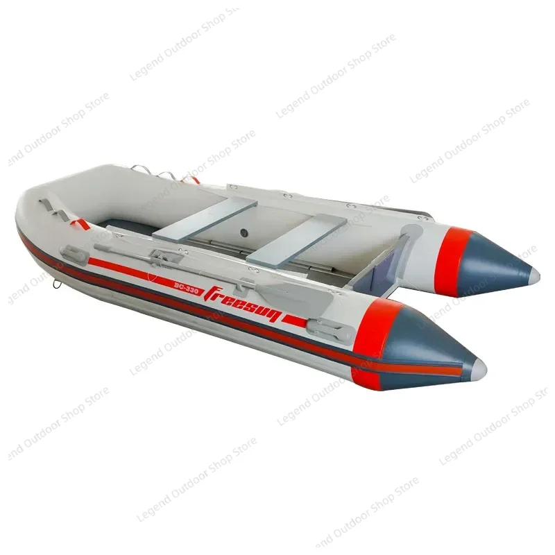 2인용 두꺼운 하드 바닥 풍선식 카약, 내마모성 에어쿠 - Fishing Kayak Inflatable 리뷰 및 가격