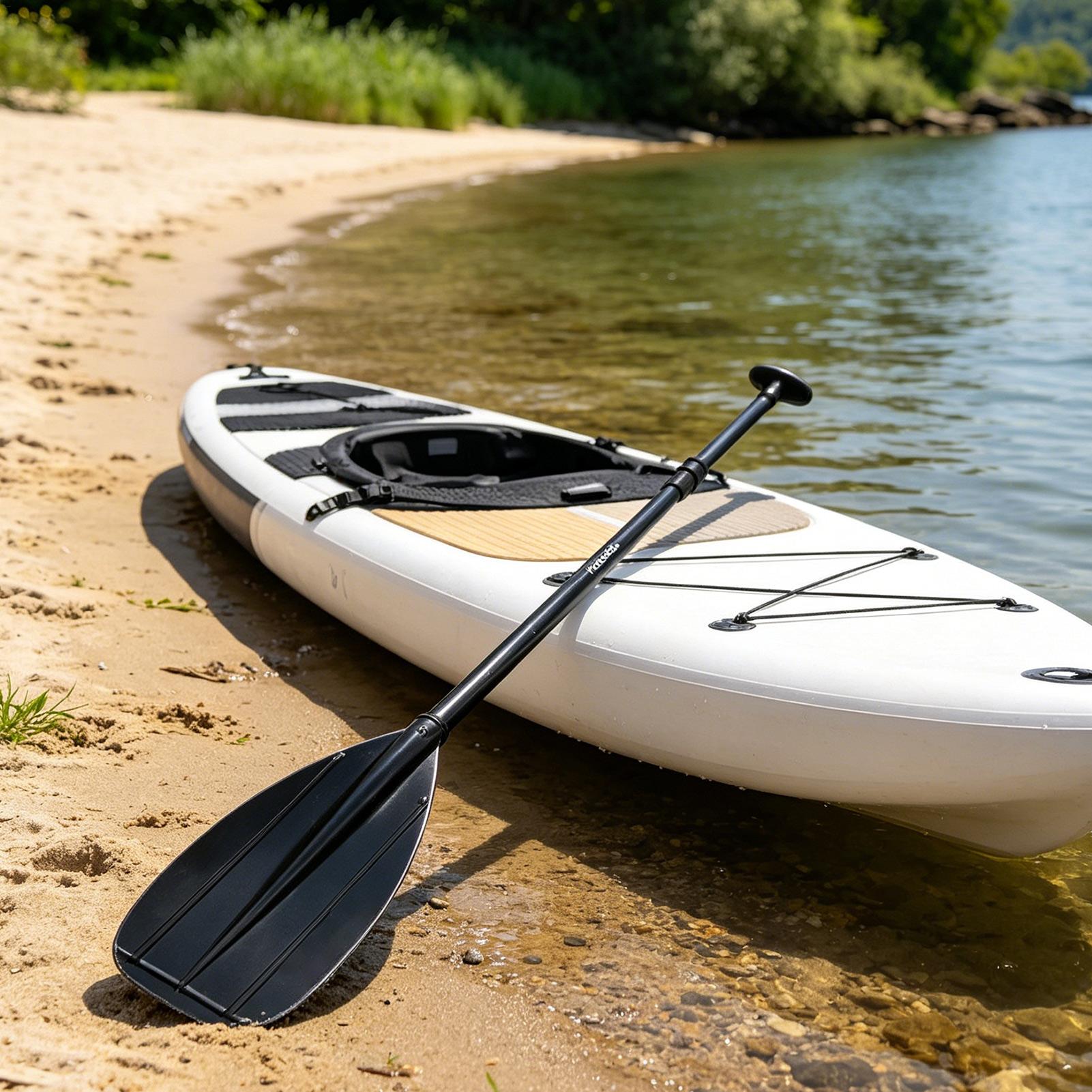 카약 패들 탄소 섬유 2섹션 경량 더블헤드 탄소 섬유  - Fishing Kayak Paddle 리뷰 및 가격