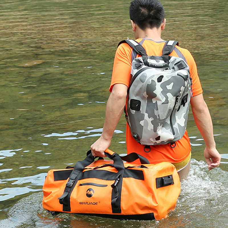 30L 60L 90L 방수 카약 가방 건조 안장 수하물 - Fishing Kayak Crate 리뷰 및 가격