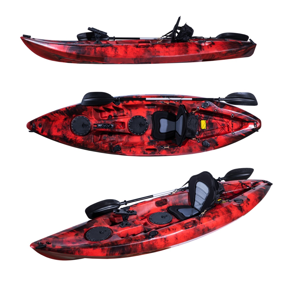 중국산 1 인용 낚시 카약, 3 년 보증, 전문 카약  - Fishing Kayak Sit On Top 리뷰 및 가격