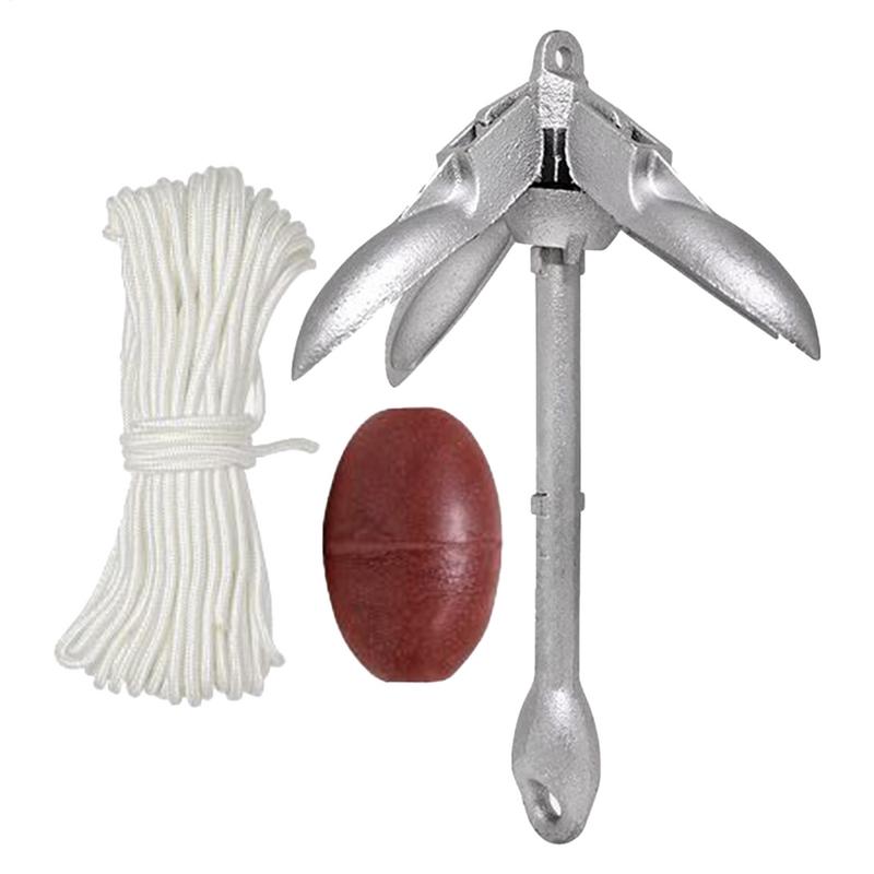 카누 앵커링 보트 앵커링 시스템 키트 호수 낚시를위한  - Fishing Kayak Anchor 리뷰 및 가격