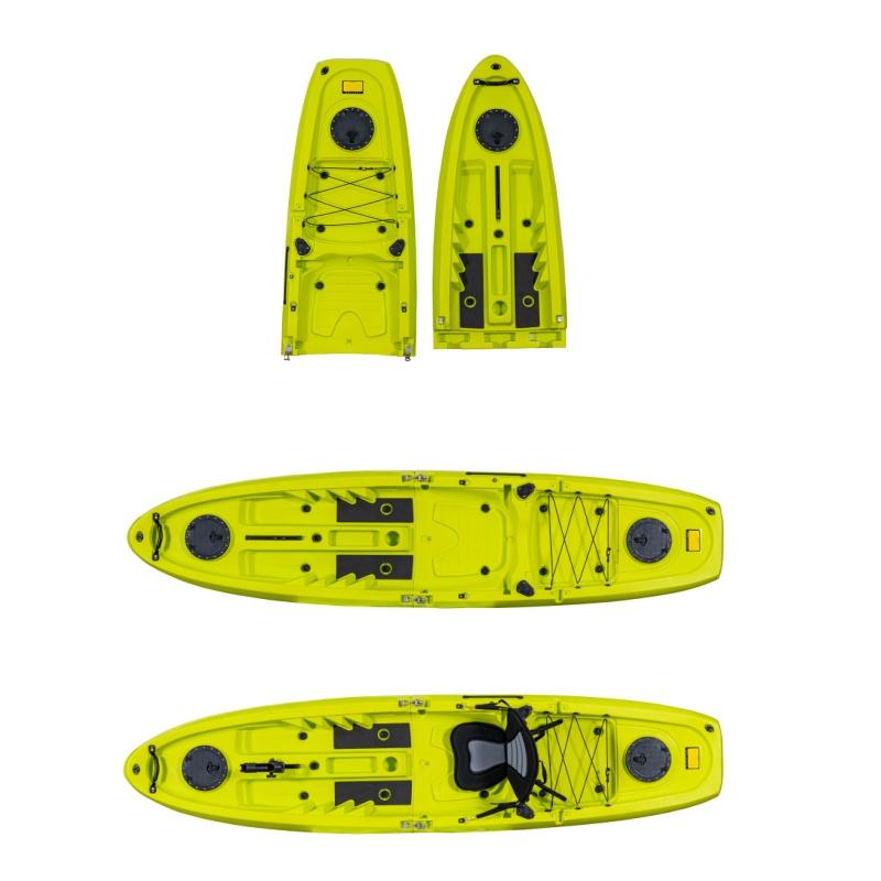 LSF 노벨 3.3미터 11피트 분리형 싯온탑 카약 휴 - Fishing Kayak Sit On Top 리뷰 및 가격