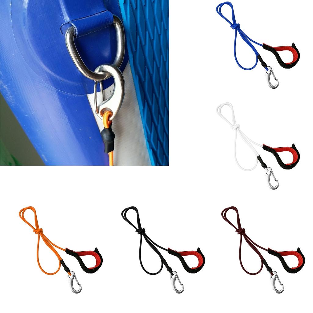 카라비너 클립이 있는 카약 패들 끈, 낚싯대 지지용 고 - Fishing Kayak Paddle Leash 리뷰 및 가격