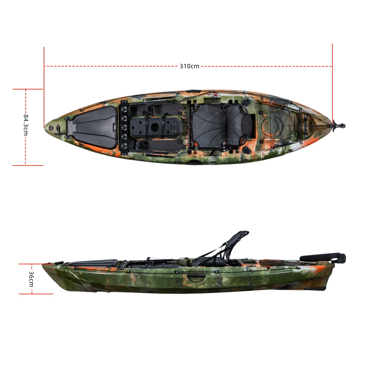 LSF 1등급 싱글 낚시 카약 플라스틱 보트 낚시용 1 - Fishing Kayak Rod Holder 리뷰 및 가격
