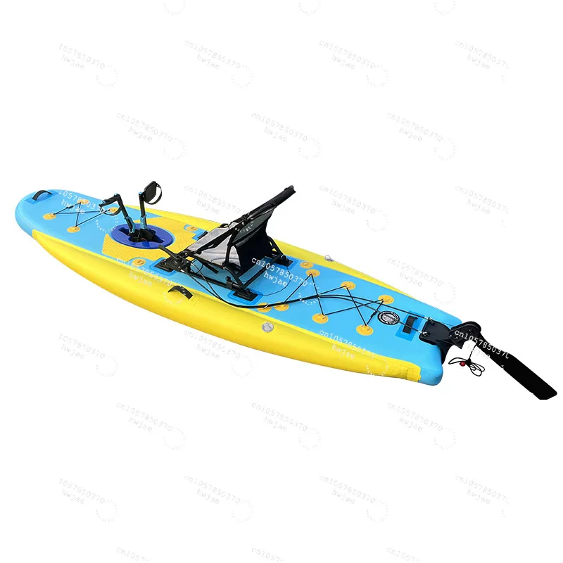 맞춤형 로고 풍선식 페달 카약 1인용 스포츠 로잉 보트 - Fishing Kayak Inflatable 리뷰 및 가격