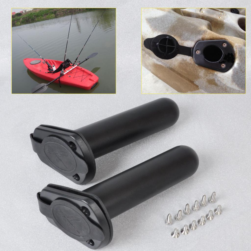 해양 바다 보트 플러시 마운트 낚싯대 홀더, 캡 커버  - Fishing Kayak Crate 리뷰 및 가격